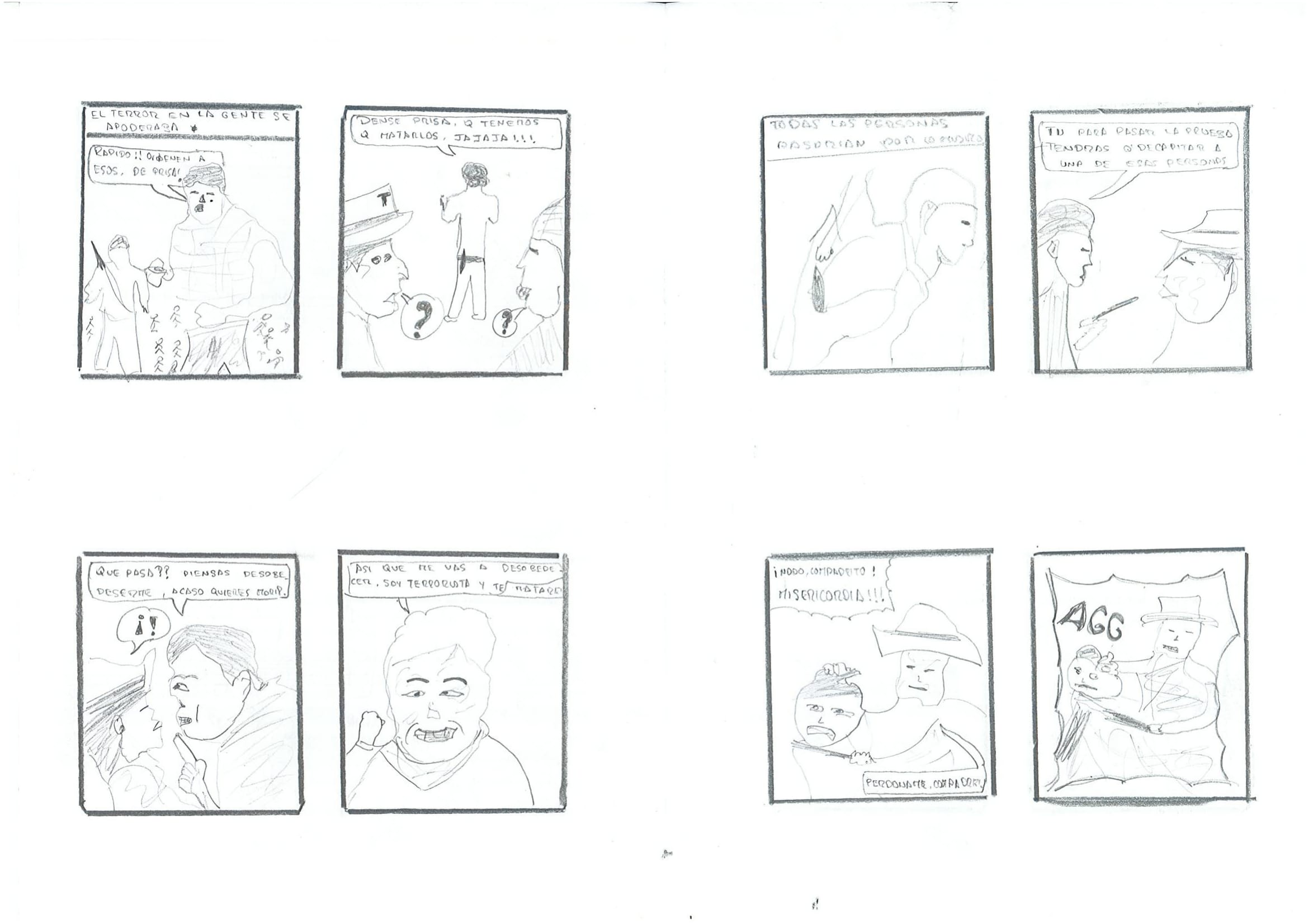 Historieta del terrorismo