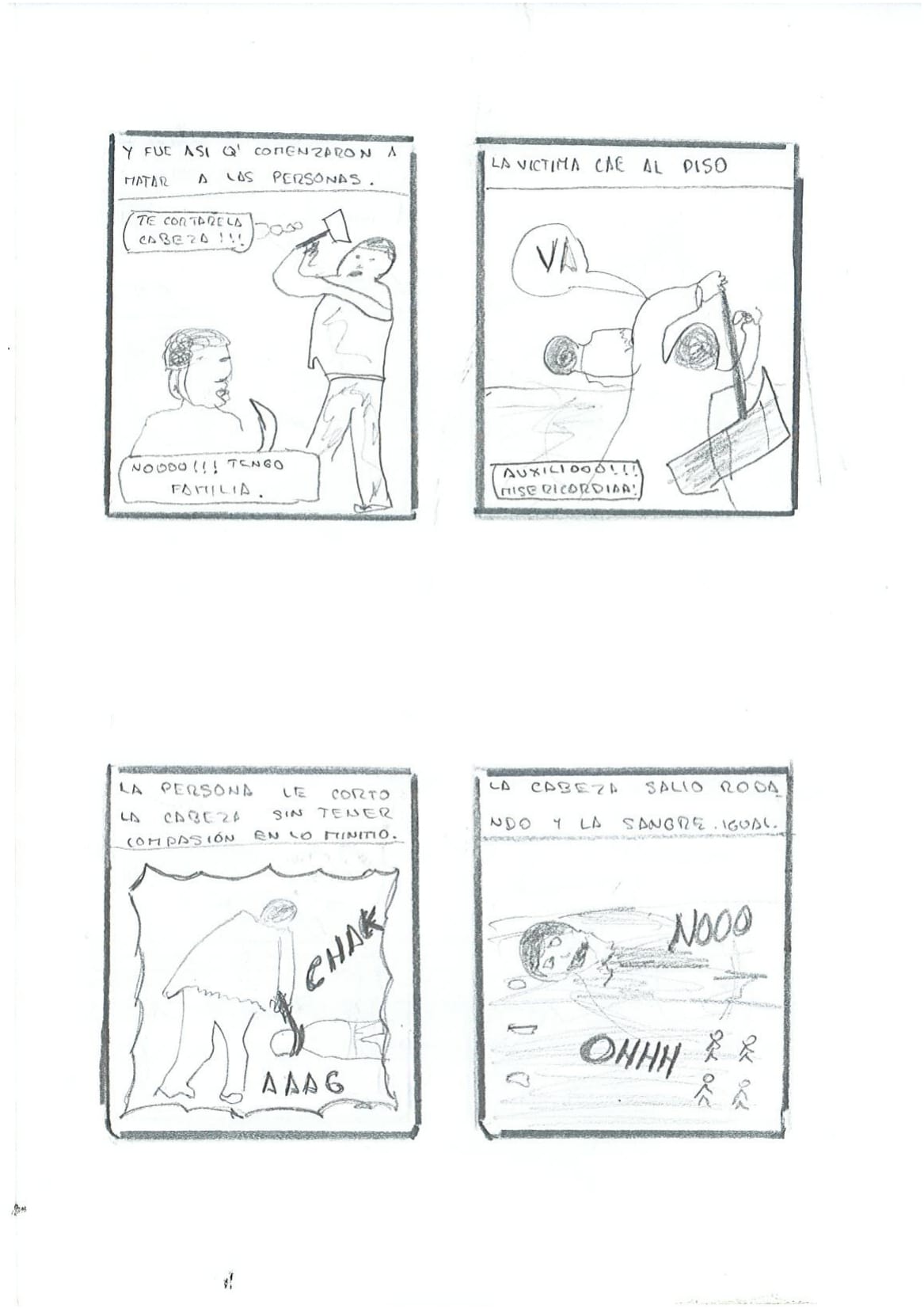 Historieta del terrorismo