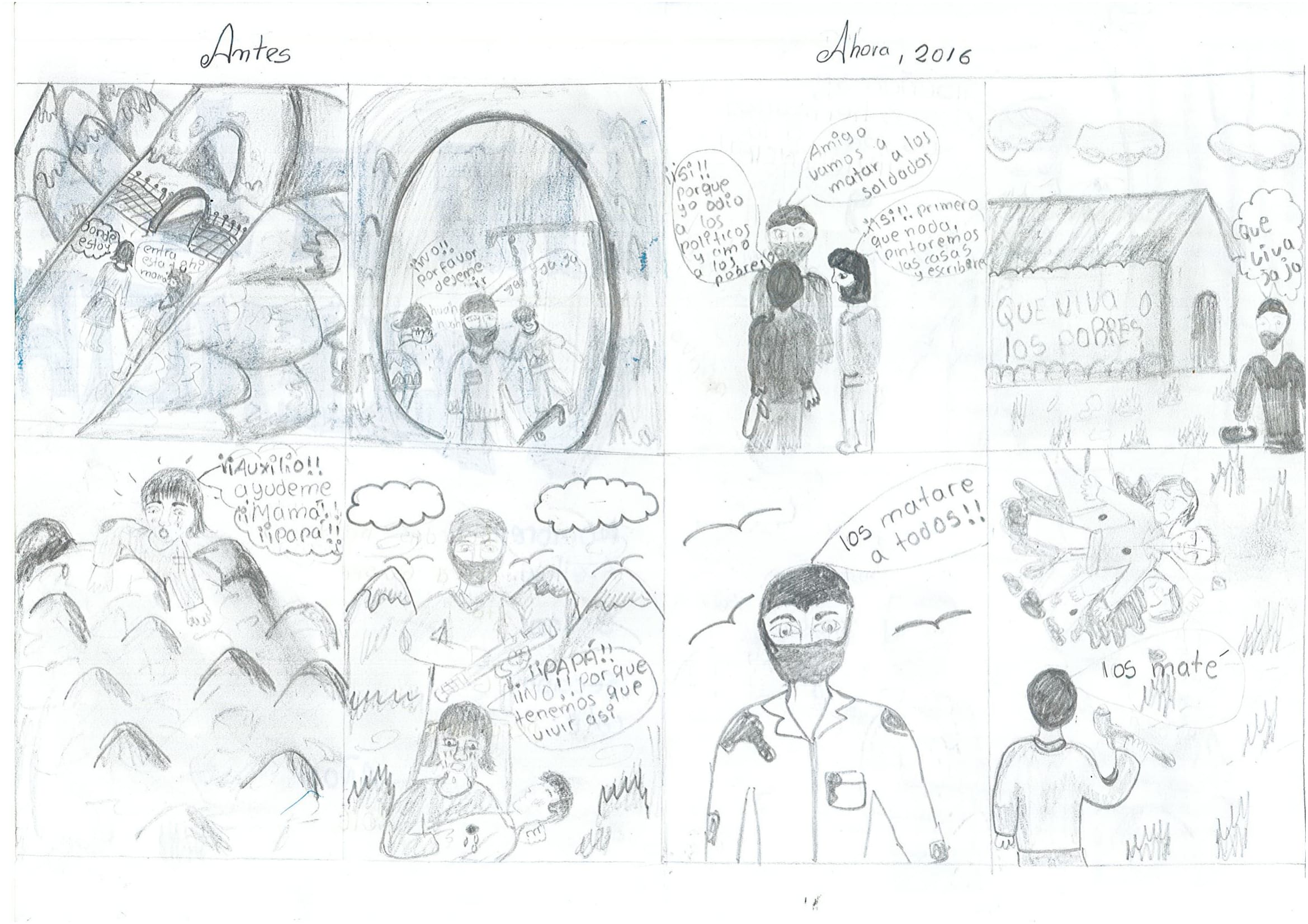 ¡No a la violencia!