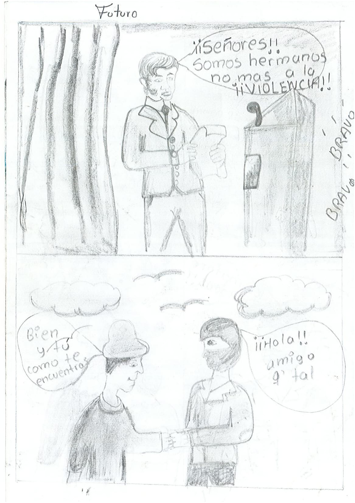 ¡No a la violencia!