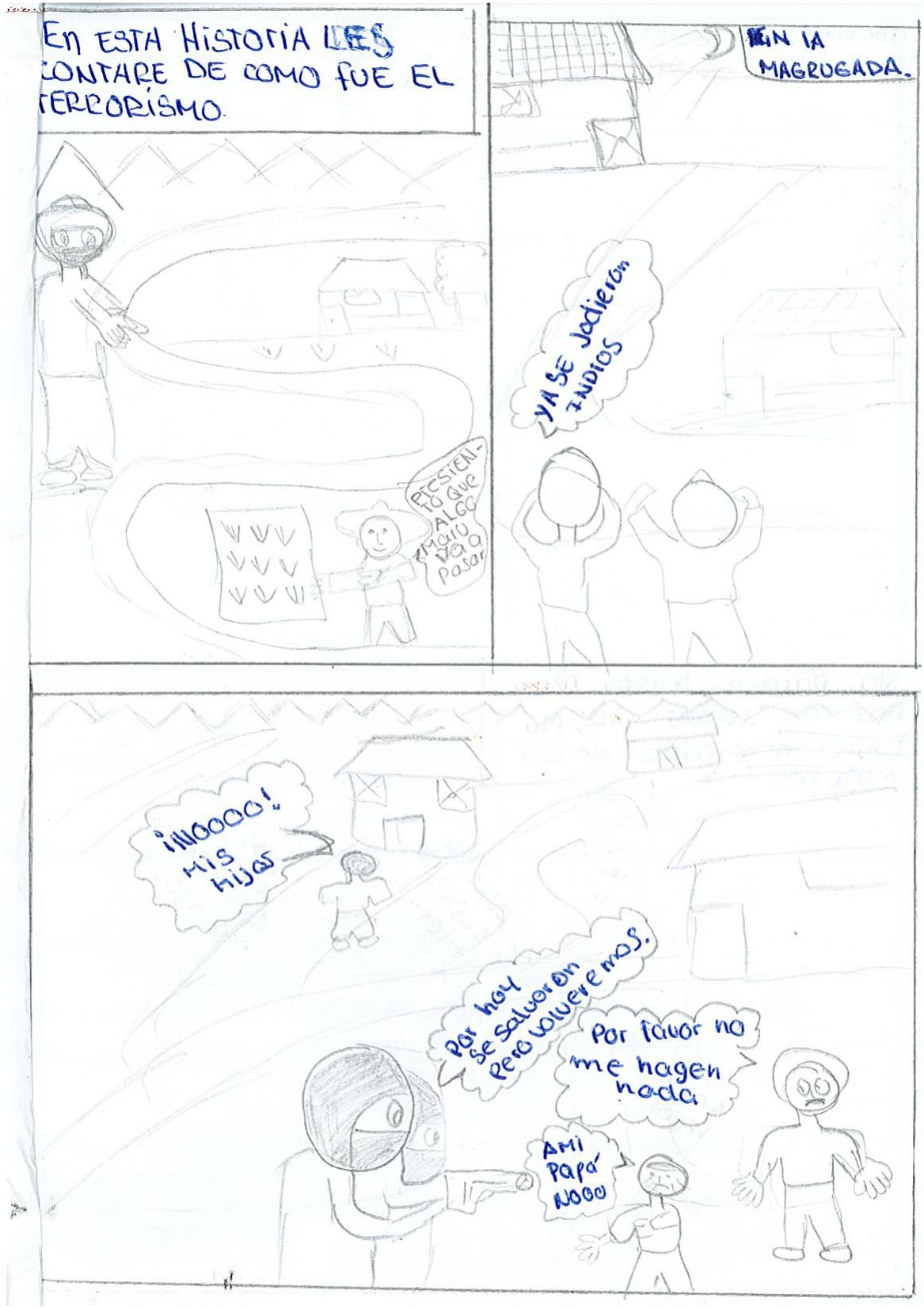 El terrorismo. No a las masacres