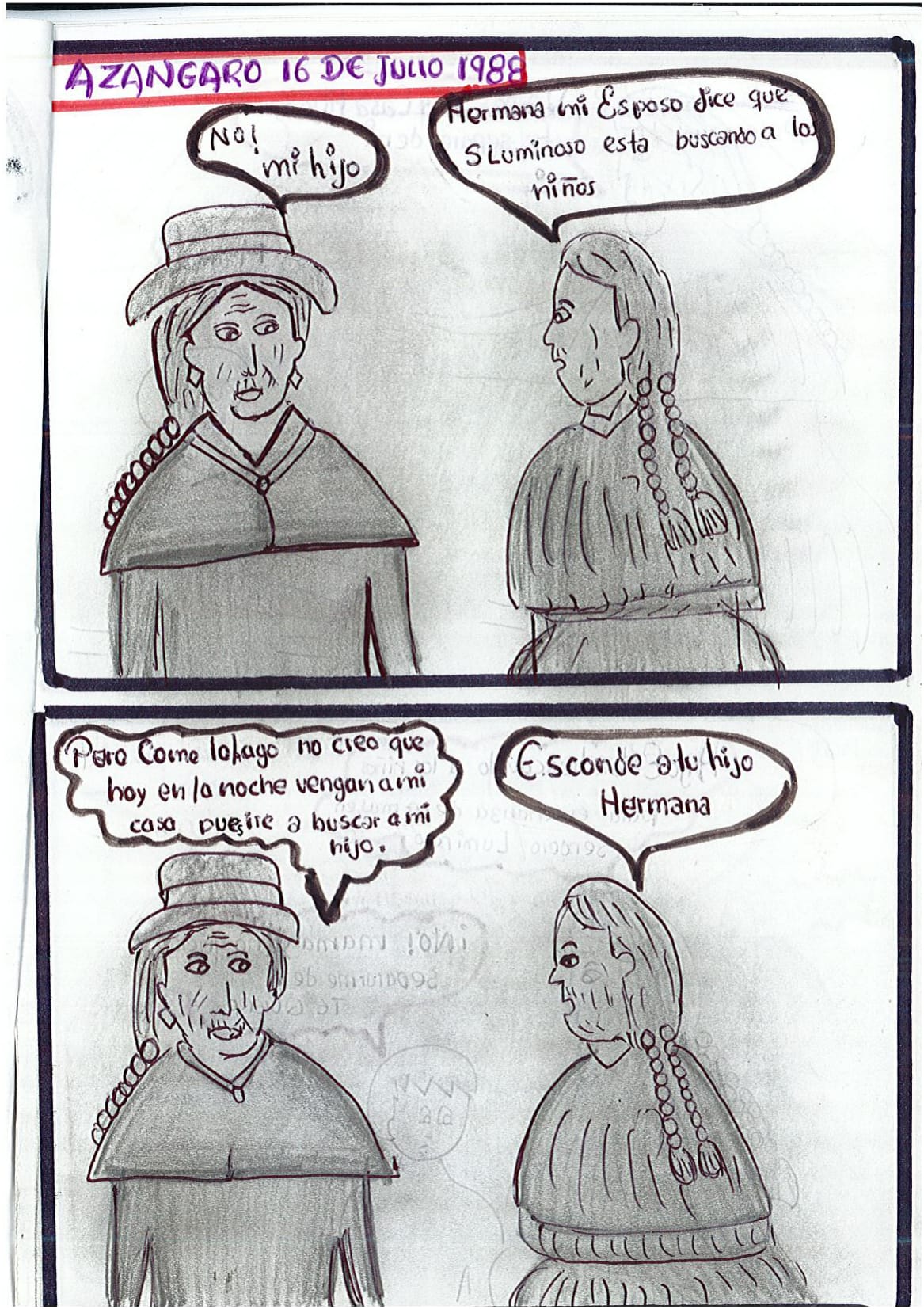 Adiestramiento a los niños contra el Estado