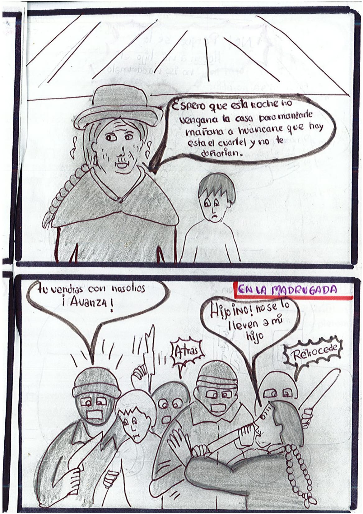 Adiestramiento a los niños contra el Estado