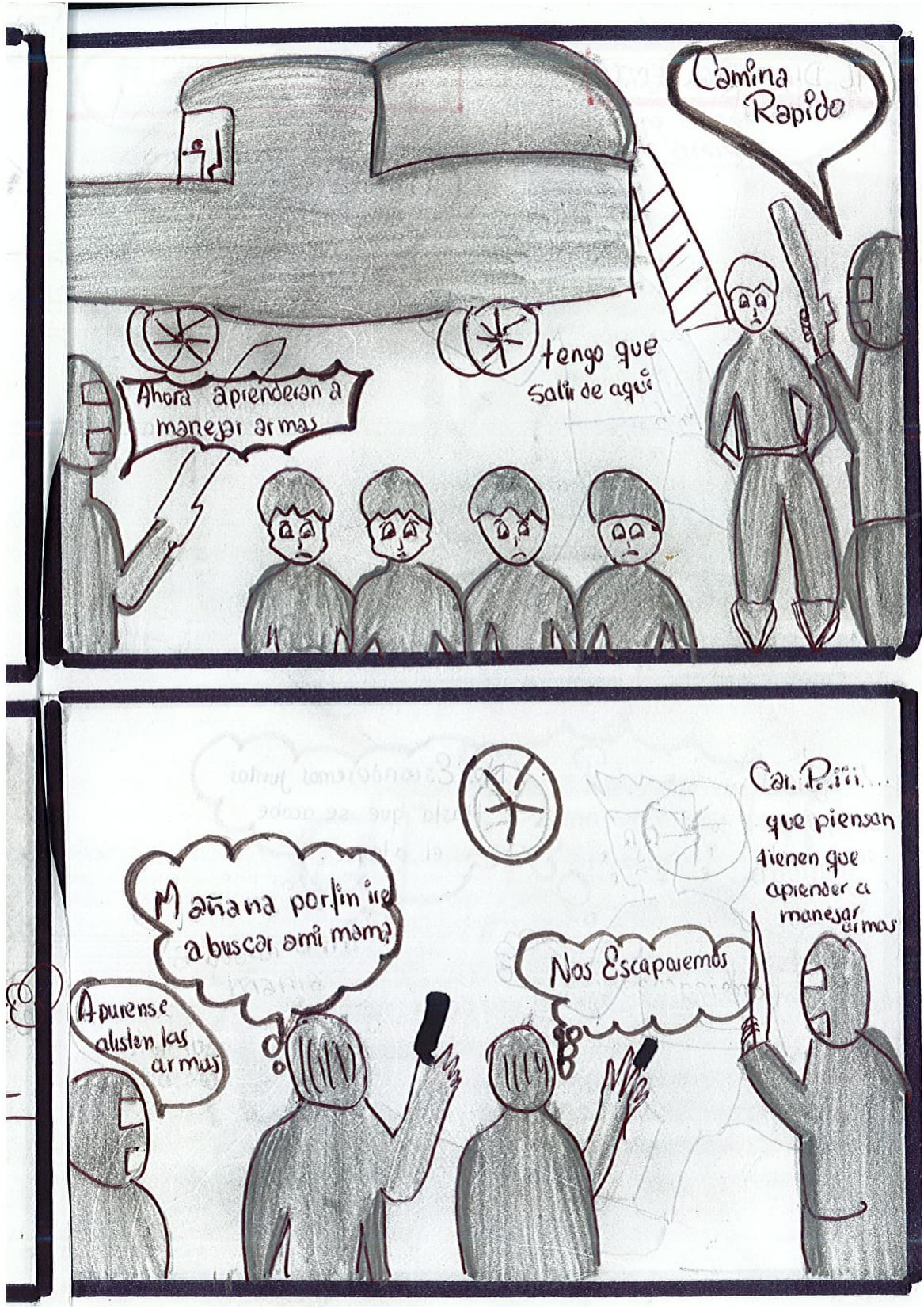 Adiestramiento a los niños contra el Estado