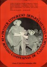 Primer congreso departamental de rondas campesinas de Cajamarca