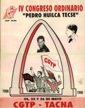 Cuarto Congreso Ordinario "Pedro Huilca Tecse"