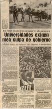 Universidades exigen mea culpa de gobierno 