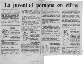 La juventud peruana en cifras