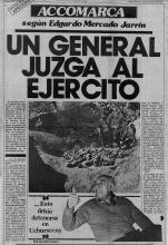 Un general juzga al ejército