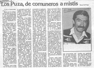 Los Puza, de comuneros a mistis