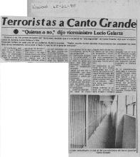 Terroristas a Canto Grande