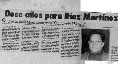 Doce años para Díaz Martínez