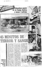 45 minutos de terror y sangre