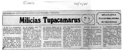 Milicias Tupacamarus