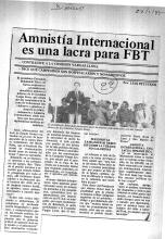 Amnistía Internacional es una lacra para FBT