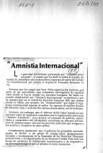 “Amnistía Internacional”