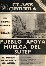 1 junio 1979 - Pueblo apoya huelga del SUTEP
