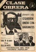 10 enero 1980 - Izquierda Unida con Barrantes