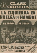 Setiembre 1979 - La izquierda en huelga de hambre