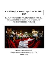 Crónica política del Perú 2017