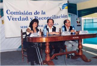 Conferencia de prensa en Tarapoto