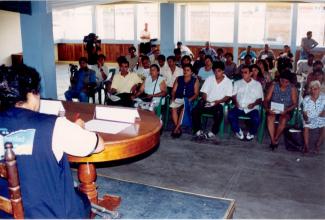 Conferencia pública en Tarapoto