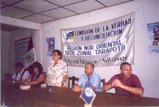 Inauguración de la sede zonal de la Comisión de la Verdad y Reconciliación de Tarapoto 