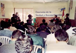 Inauguración de la sede zonal de la Comisión de la Verdad y Reconciliación de Huancavelica