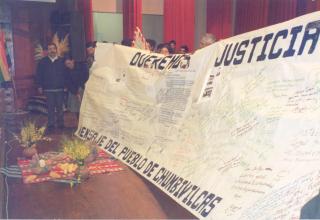 Entrega de carta colectiva en Cusco