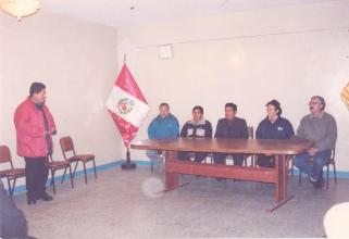 Presentación de la Comisión de la Verdad y Reconciliación en la Municipalidad de Cajatambo