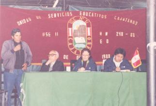 Inauguración de la Audiencia Pública de Cajatambo