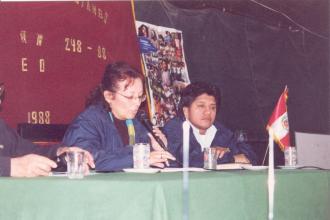Clausura de la Asamblea Pública de Cajatambo