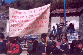 Solicitud y Planteamiento de reparaciones en Chungui