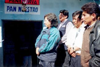 Inaguración de la panadería de los afectados por la violencia de la ciudad de Ayaviri - Puno
