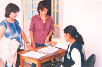 Taller de capacitación a voluntarios en Ayacucho