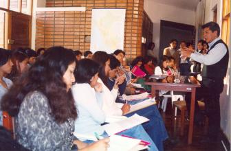 Taller de voluntarios sobre campaña desaparecidos - Huancayo