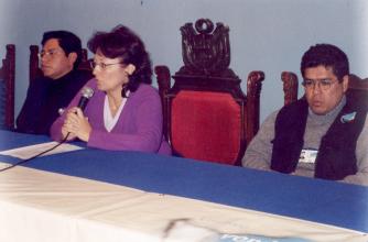 Conferencia de prensa "Importancia y Sentido de las Audiencias Públicas" - Cusco