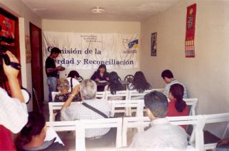 Conferencia de prensa sobre el cierre de la oficina de la Comisión de la Verdad y Reconciliación - Huánuco