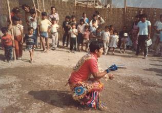 Danza de tijeras en Huaycán