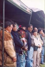 Ceremonia de conmemoración de los caídos en Uchuraccay