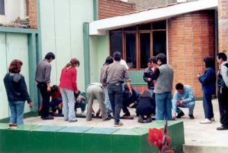 Taller interno de soporte psicológico de la sede central de Huancayo