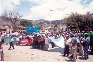 Paro regional en la ciudad de Huamanga