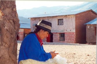 Trabajos en San Francisco de Pujas - Ayacucho