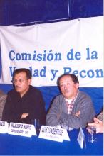 Reunión con familiares y conferencia de prensa en Huamanga