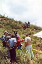 Exhumacion de Restos en Chuschi