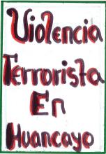 Violencia terrorista en Huancayo
