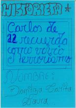 Carlos de 22 recuerda como vivió el terrorismo 