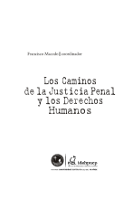 Los caminos de la justicia penal y los derechos humanos