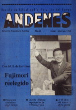 Portada Revista Andenes N.85