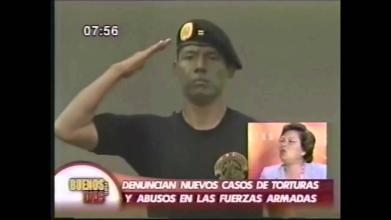 Embedded thumbnail for Entrevista a Dora Núñez sobre nuevas denuncias de abusos en las Fuerzas Armadas &gt; Videos